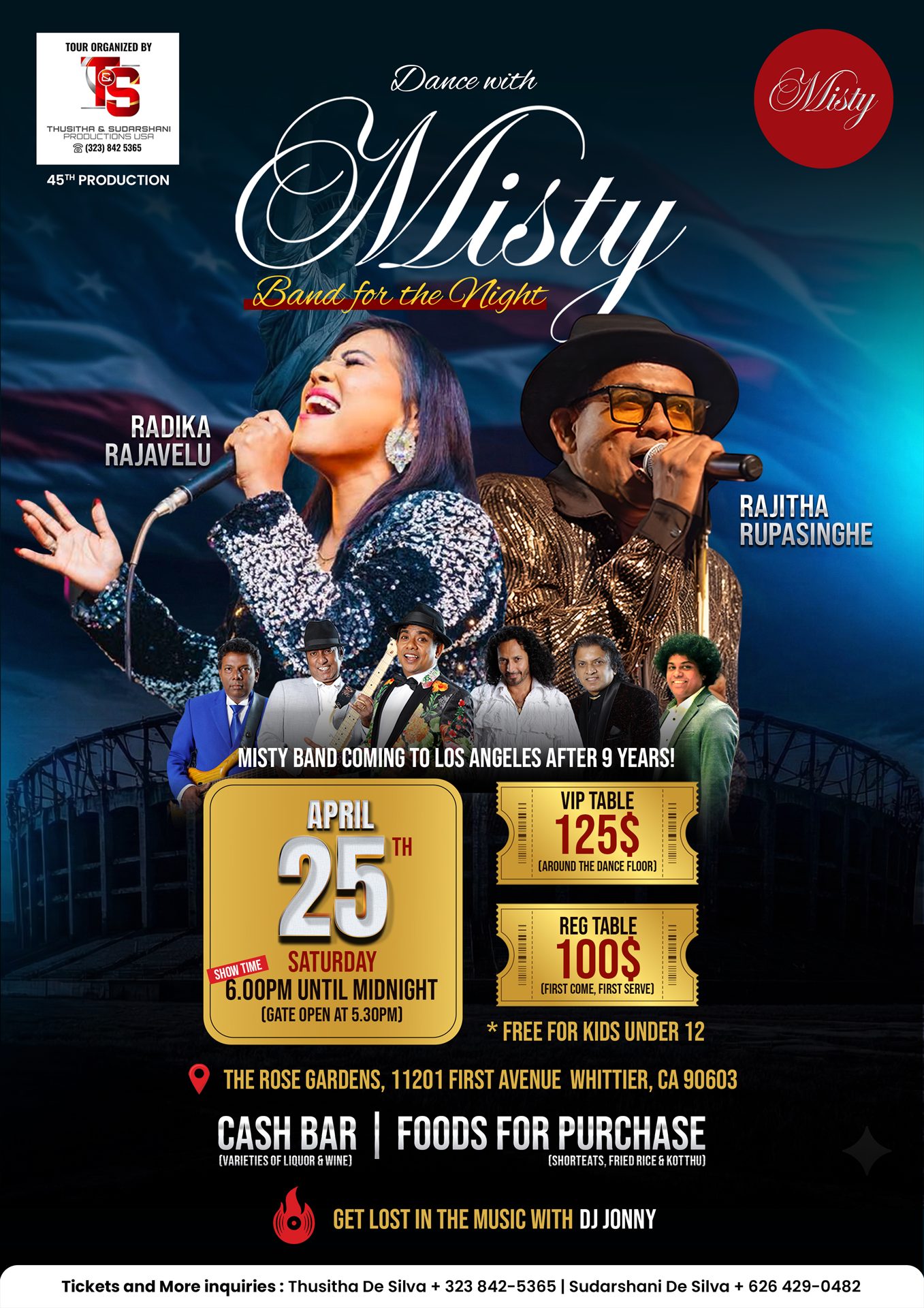 T & S Misty Live Concert
