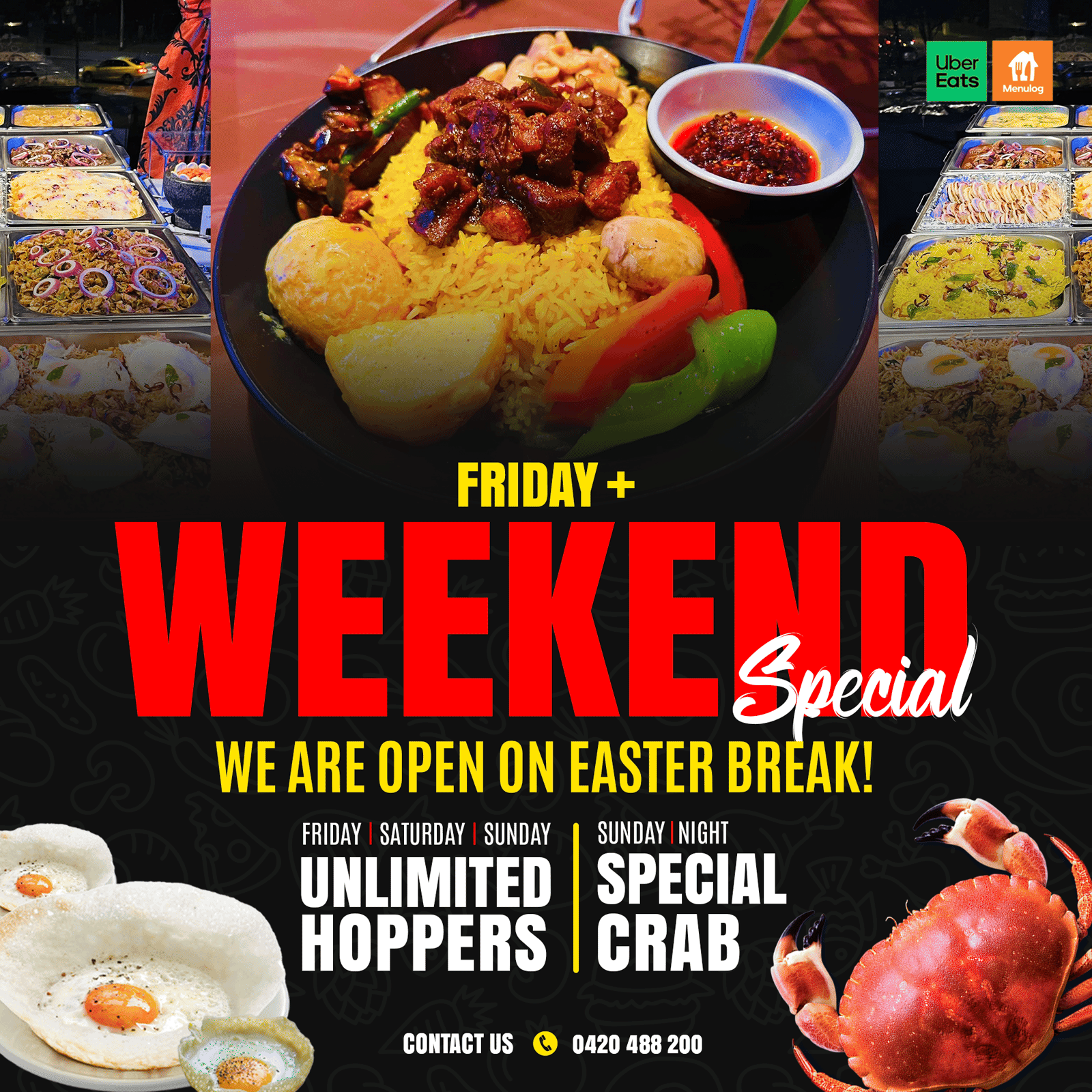 Weekend Culinary Fiesta Banner