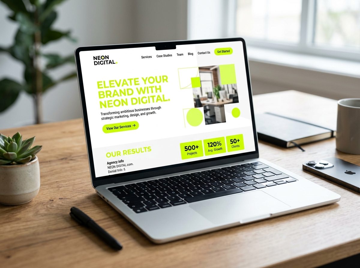 Neon Digital Agency Platform