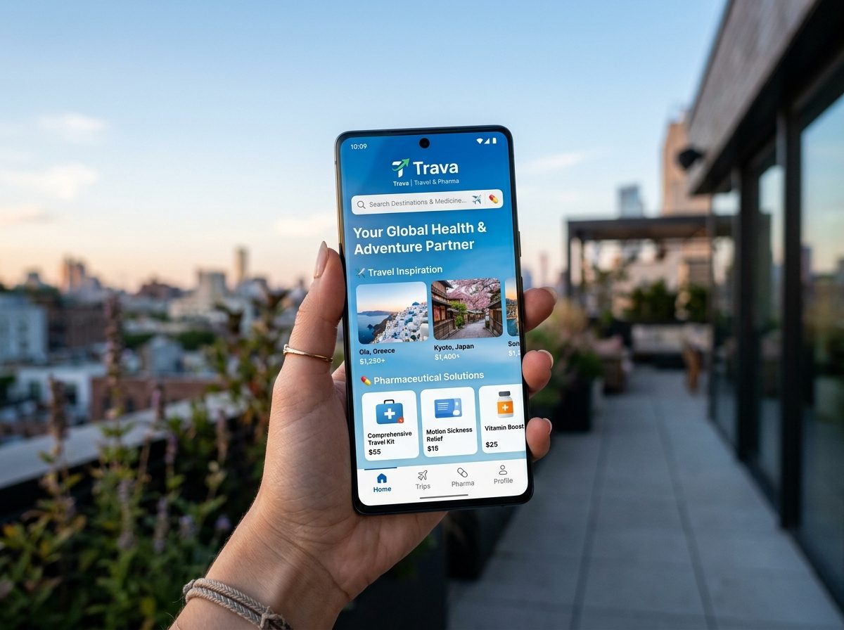 Trava Mobile Product Web App